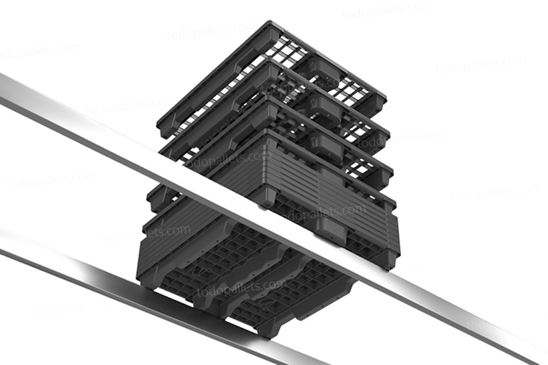 NestRackBIG007 NestRack® -Tarima para Rack con Diseño Anidable - Imagen 1