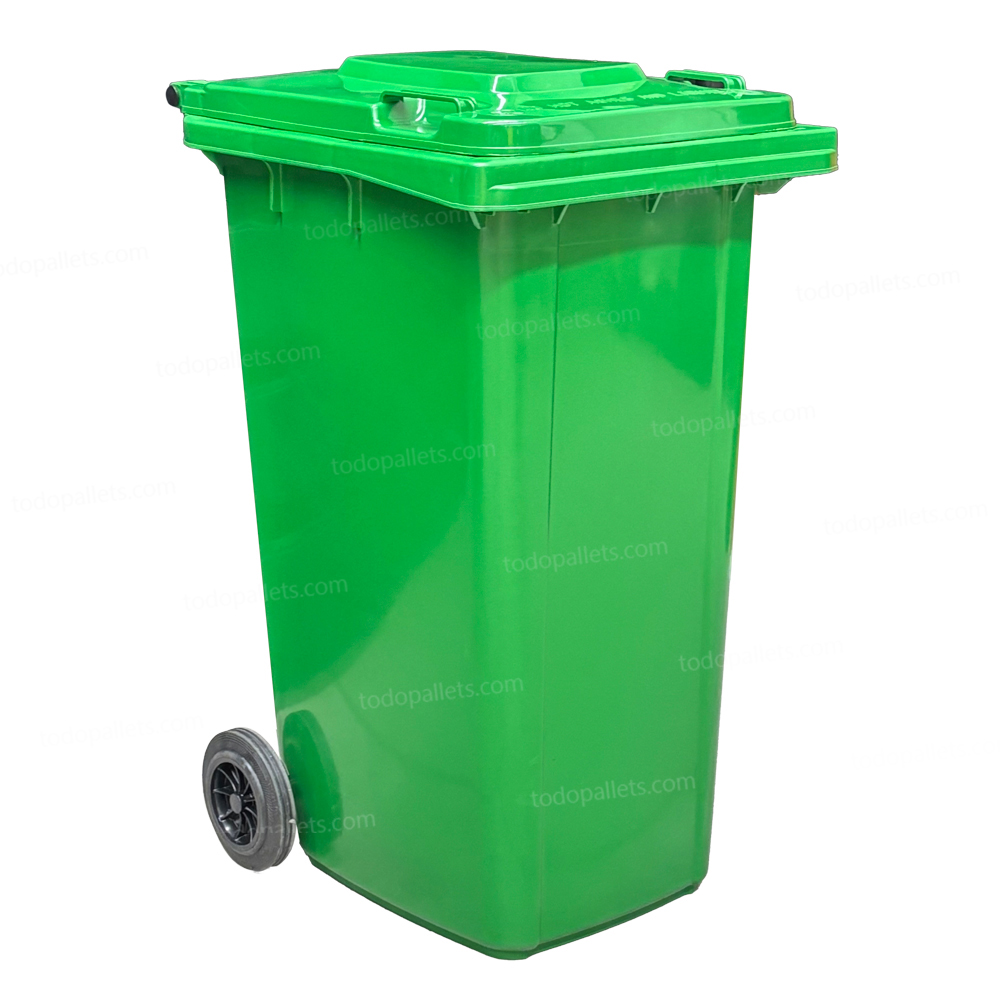 8007-BB-02 Bote de Basura 240 Lts. / 65 Galones color Verde - Imagen 1