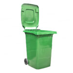 Bote de Plastico 360 Lts. / 95 Galones color Verde - Imagen 3