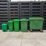 Bote de Plastico 360 Lts. / 95 Galones color Verde - Imagen 10