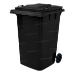 Bote de Plastico 360 Lts. / 95 Galones color Negro