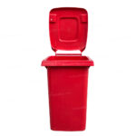 Bote de Plastico 360 Lts. / 95 Galones color Rojo - Imagen 3