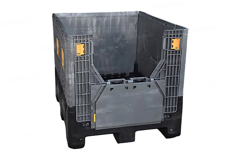 9803CPCESPBIG001 Contenedor de Plástico Colapsable Automotriz PalletBox 120 x 100 x 76 cm - Imagen 1