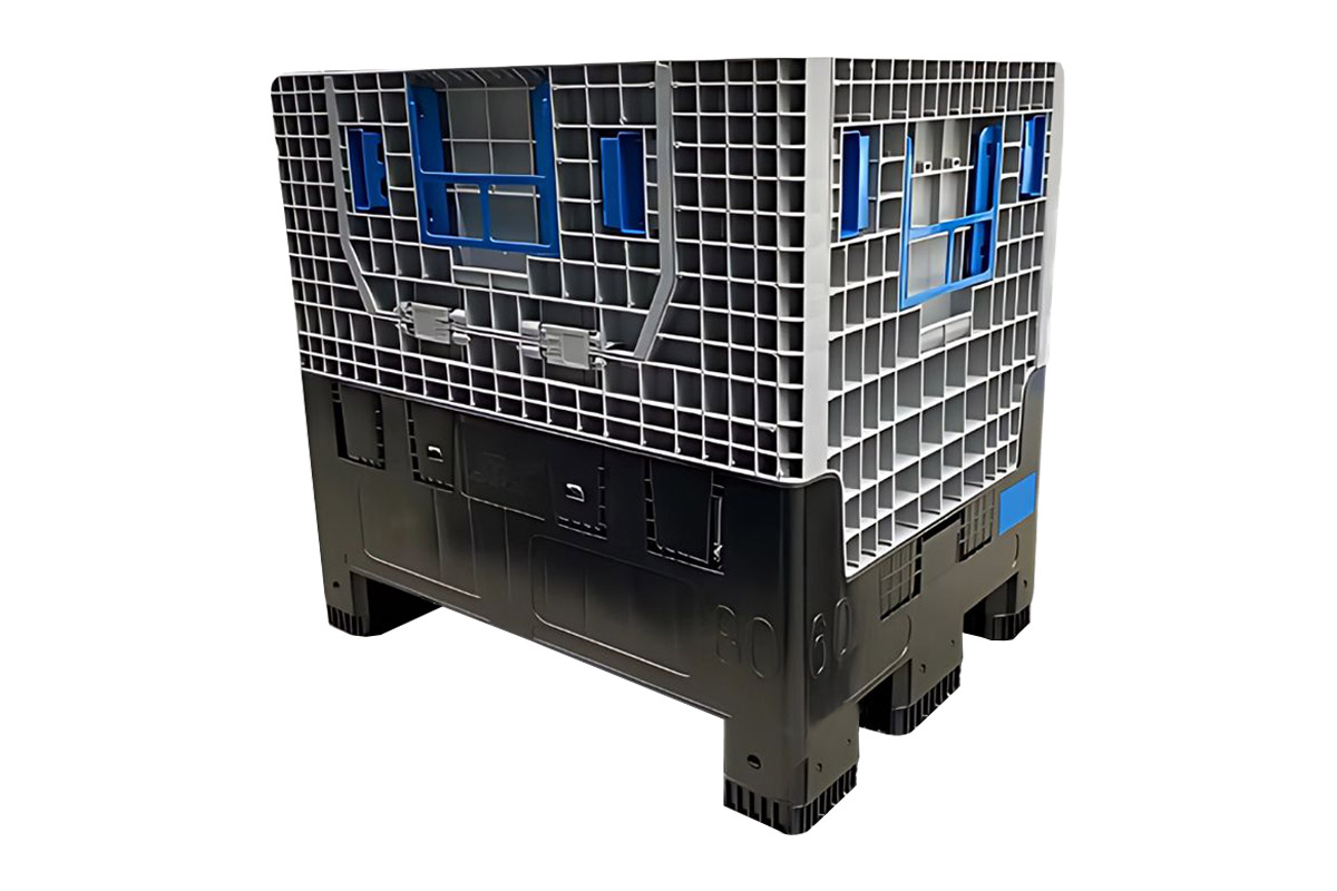 9806-CPC-ESP1 Contenedor de Plástico Colapsable Automotriz PalletBox 80 x 60 x 76 cm - Imagen 1