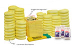 Kit Antiderrames Extra Large 290 Galones con Contenedor de Plástico - Líquidos Agresivos HazMat - Imagen 2