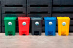 Ecobin® Bote de Basura 80 Lts. / 20 Galones Color Azul - Imagen 3