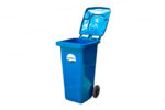 Ecobin® Bote de Basura 120 Lts. / 30 Galones Color Azul - Imagen 5