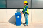 Ecobin® Bote de Basura 120 Lts. / 30 Galones Color Azul - Imagen 7