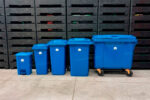 Ecobin® Bote de Basura 120 Lts. / 30 Galones Color Azul - Imagen 8