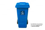 Ecobin® Bote de Basura 240 Lts. / 65 Galones Color Azul - Imagen 2
