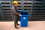 Ecobin® Bote de Basura 240 Lts. / 65 Galones Color Azul - Imagen 7