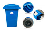 Ecobin® Bote de Basura 360 Lts. / 95 Galones Color: Azul - Imagen 5