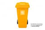 Ecobin® Bote de Basura 240 Lts. / 65 Galones Color: Amarillo - Imagen 2