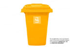 Ecobin® Bote de Basura 360 Lts. / 95 Galones Color: Amarillo - Imagen 3