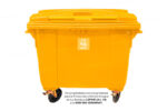 Ecobin® Bote de Basura 660 Lts. / 174 Galones Color: Amarillo - Imagen 2